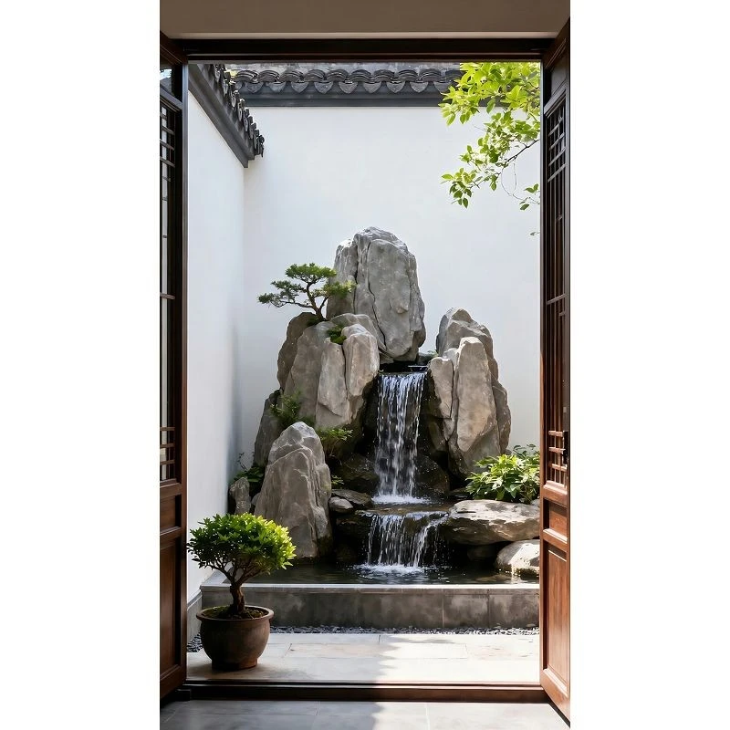 Large Stackable Waterfall Landscaping Boulders