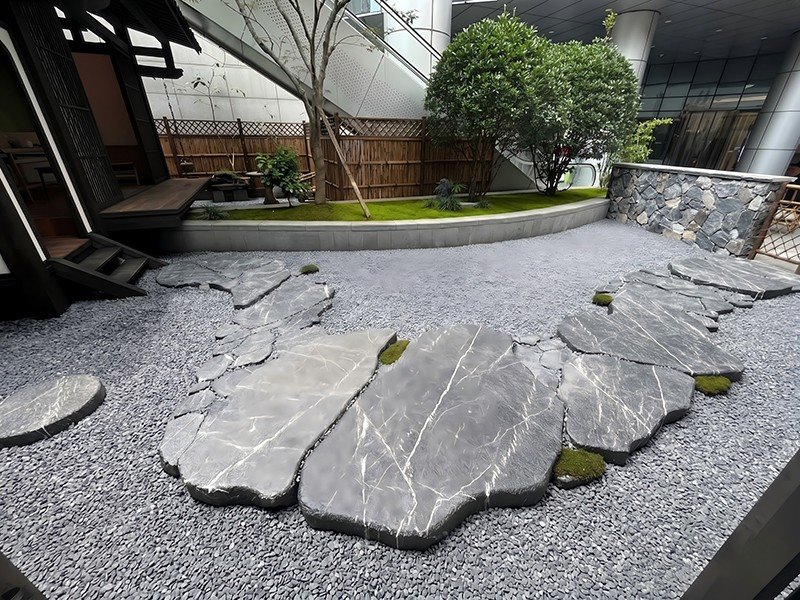 striped-zen-garden-rocks-project